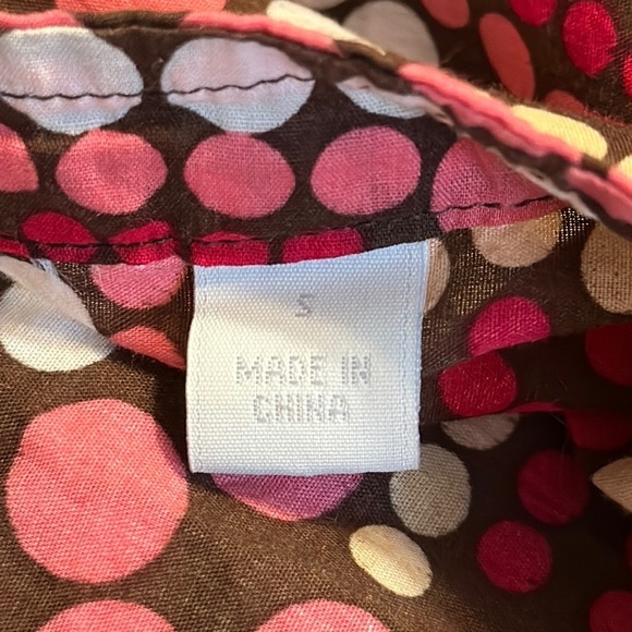 New York & Company Polka Dot‎ Notch Neck Dress Small - Picture 5 of 7